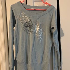 Blue Heart 💙 sweater size large from Express